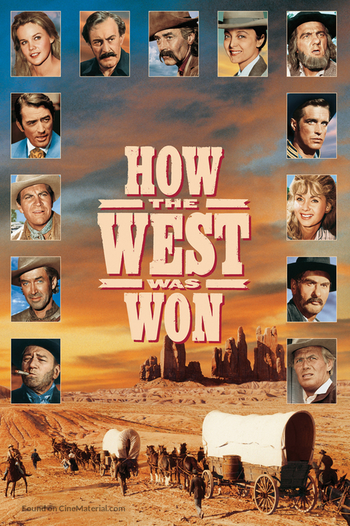 How the West Was Won - DVD movie cover