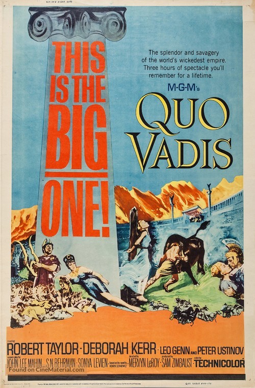 Quo Vadis - Movie Poster