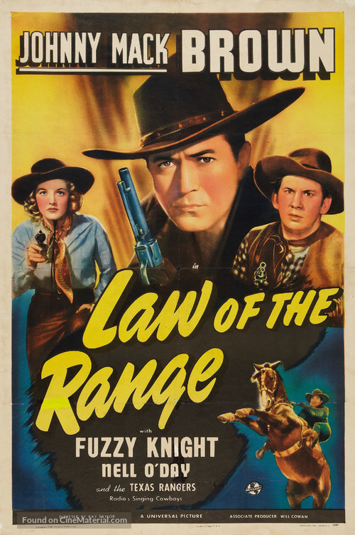 Law of the Range - Movie Poster