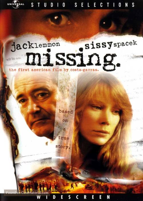 Missing - DVD movie cover
