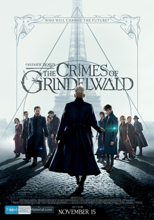 Fantastic Beasts: The Crimes of Grindelwald - Australian Movie Poster