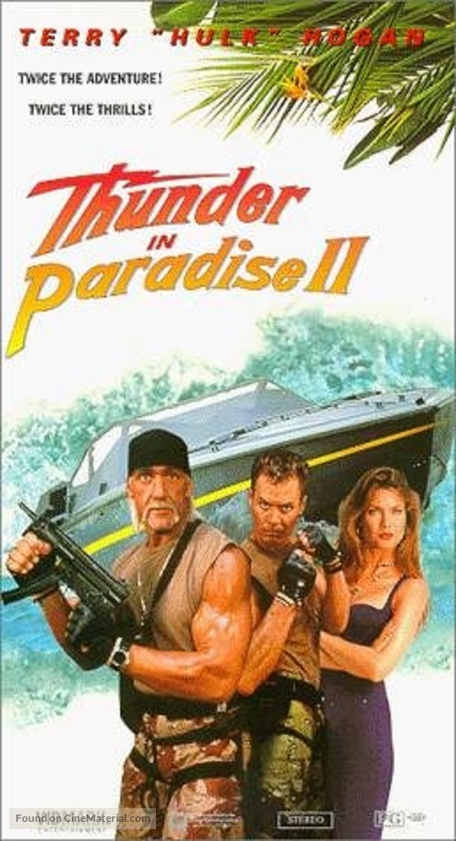 &quot;Thunder in Paradise&quot; - VHS movie cover