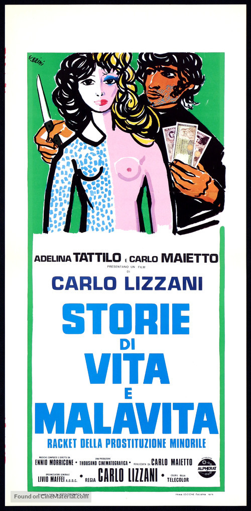 Storie di vita e malavita (Racket della prostituzione minorile) - Italian Movie Poster