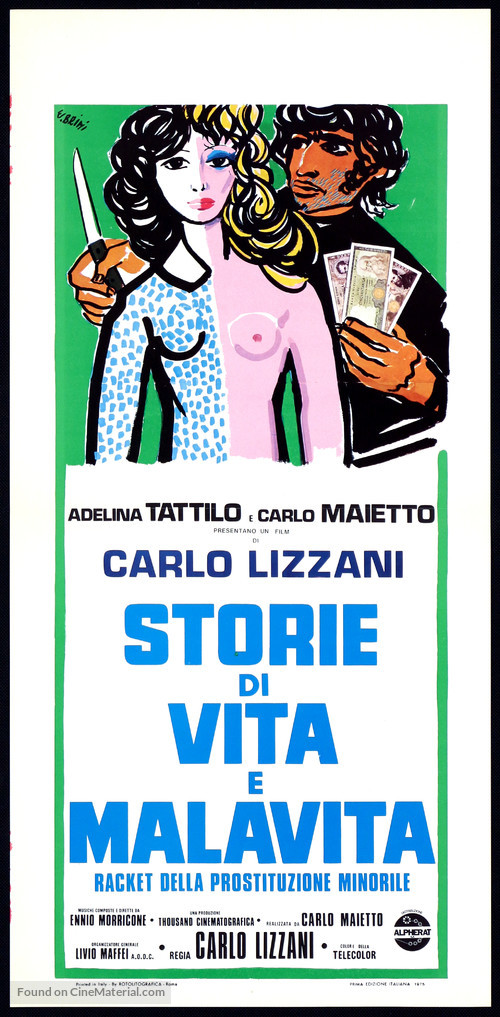 Storie di vita e malavita (Racket della prostituzione minorile) - Italian Movie Poster