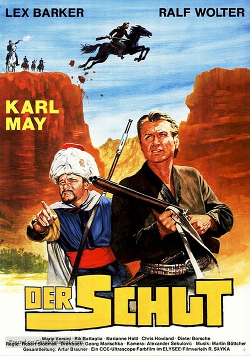 Schut, Der - German Movie Poster