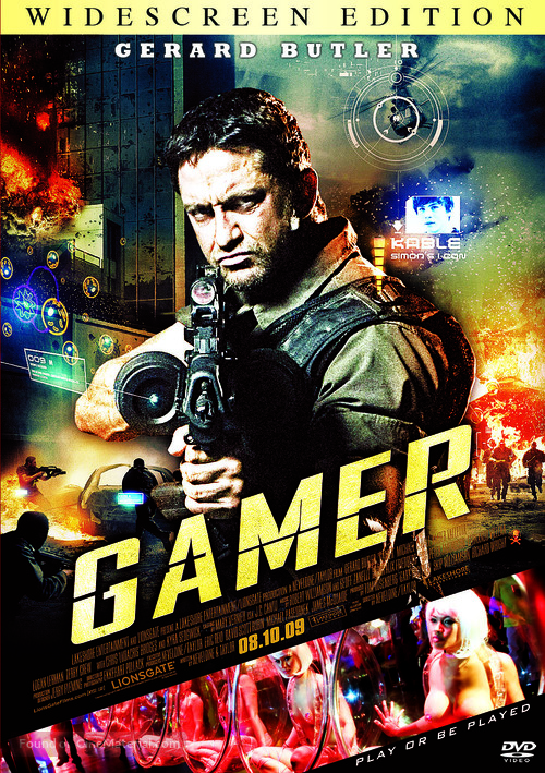 Gamer - DVD movie cover