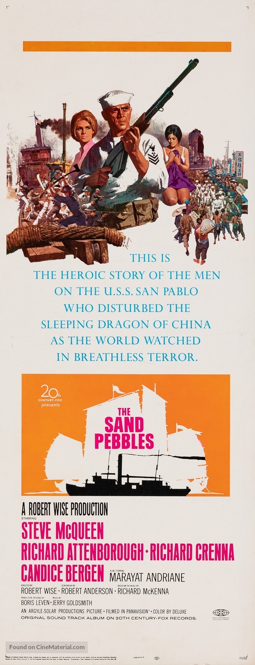 The Sand Pebbles - Movie Poster