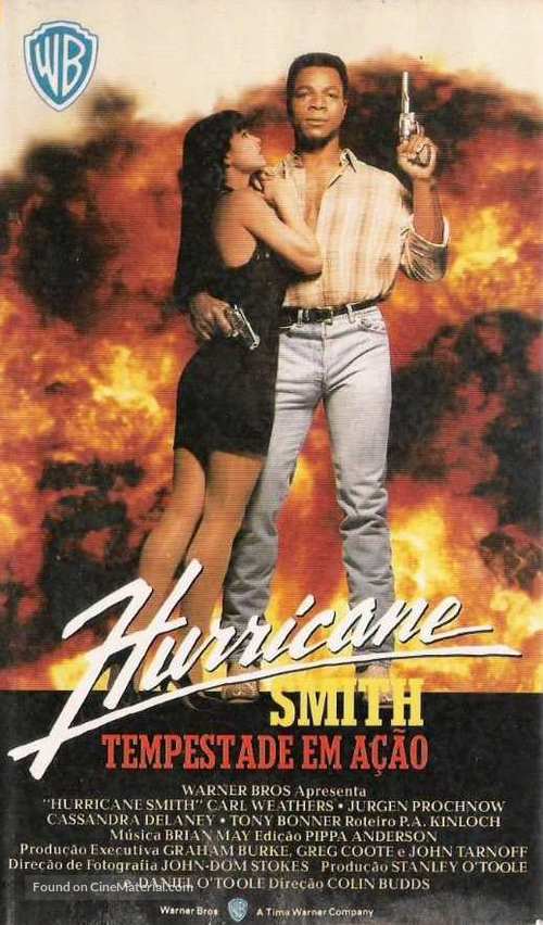 Hurricane Smith - Brazilian VHS movie cover