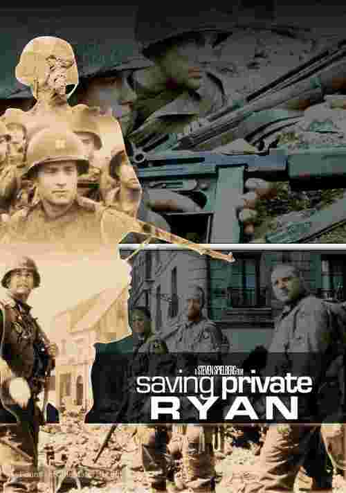 Saving Private Ryan - Swedish Movie Cover