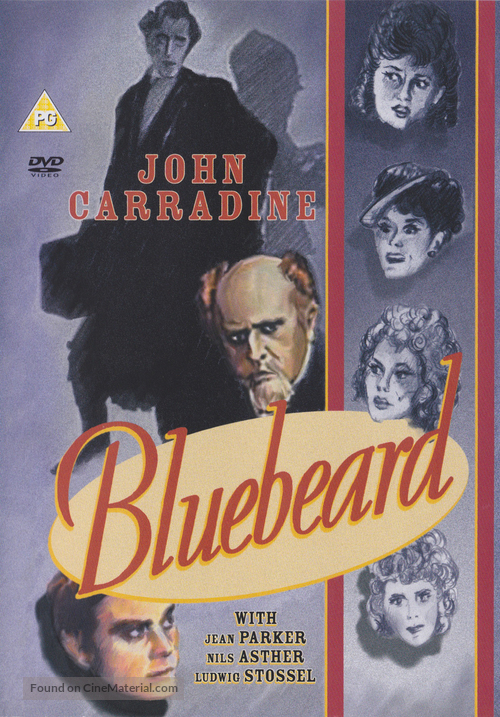 Bluebeard - British DVD movie cover