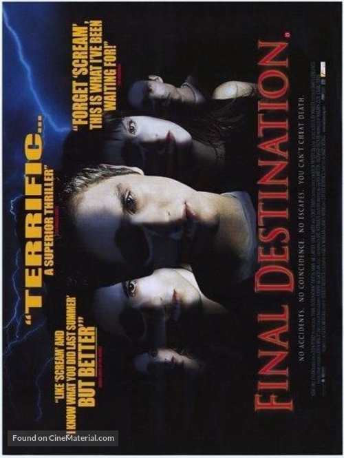 Final Destination - British Movie Poster