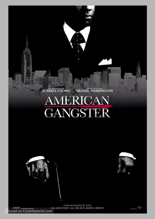 American Gangster - German Movie Poster