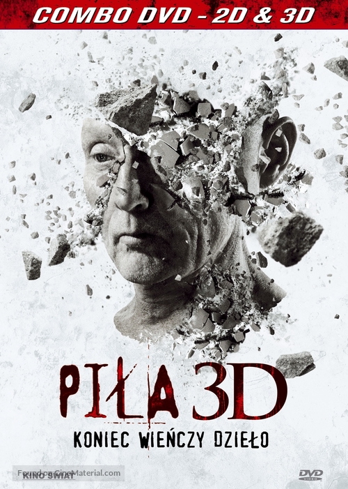 Saw 3D - Polish DVD movie cover