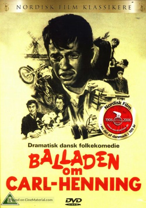 Balladen om Carl-Henning - Danish DVD movie cover