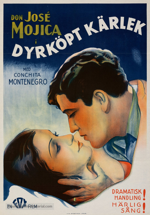Melod&iacute;a prohibida - Swedish Movie Poster