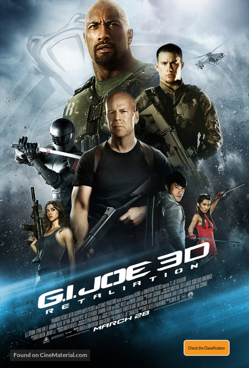 G.I. Joe: Retaliation - Australian Movie Poster