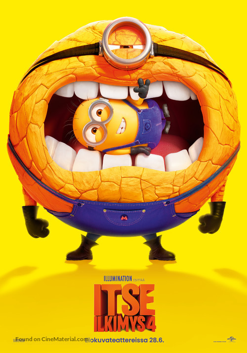 Despicable Me 4 - Finnish Movie Poster