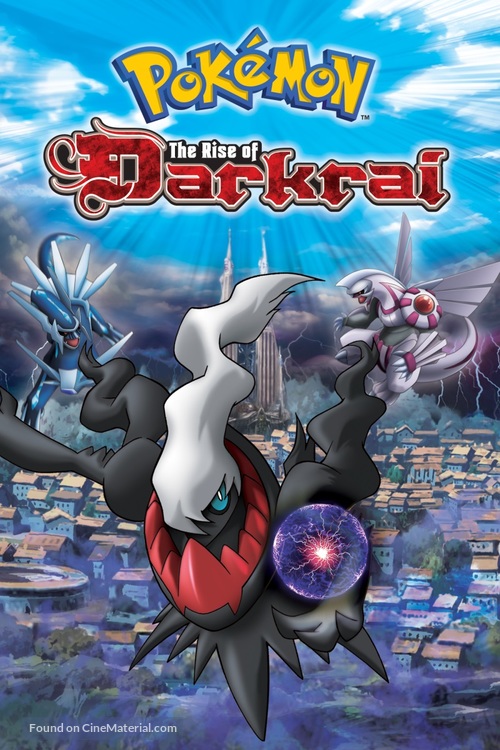 Pok&eacute;mon: The Rise of Darkrai - Movie Cover