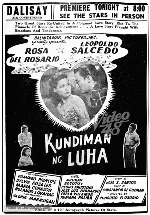 Kundiman ng lahi - Philippine Movie Poster