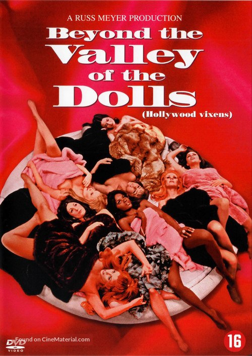 Beyond the Valley of the Dolls - Dutch DVD movie cover