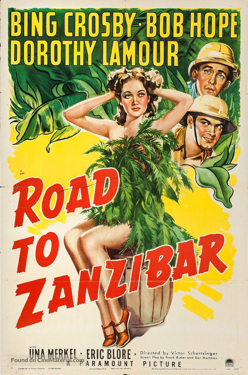 Road to Zanzibar - Movie Poster