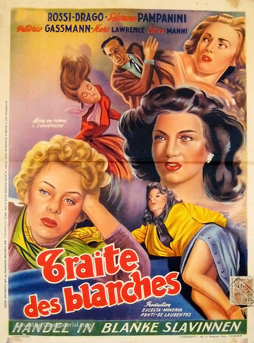 La tratta delle bianche - Belgian Movie Poster