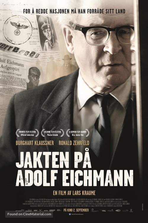 Der Staat gegen Fritz Bauer - Norwegian Movie Poster