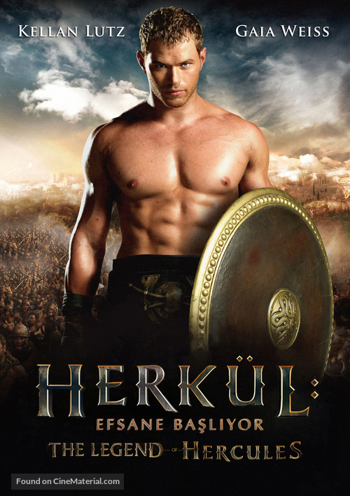 The Legend of Hercules - Turkish Movie Poster