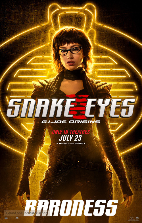 Snake Eyes: G.I. Joe Origins - Movie Poster