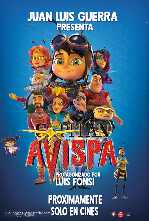 Capit&aacute;n Avispa - International Movie Poster