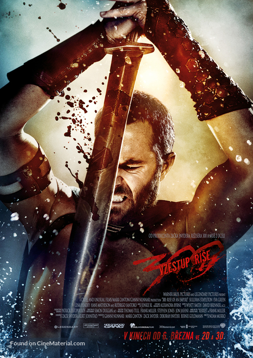 300: Rise of an Empire - Czech Movie Poster