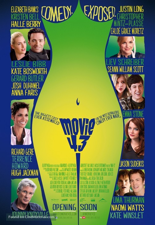 Movie 43 - Canadian Movie Poster