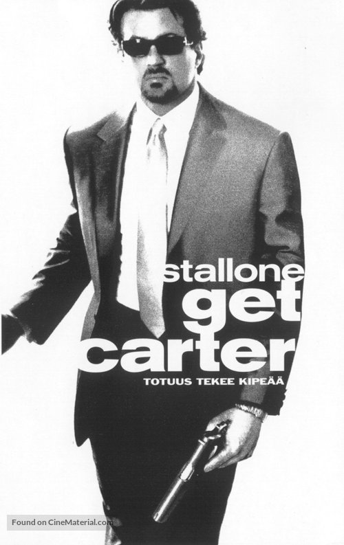 Get Carter - Finnish Movie Poster