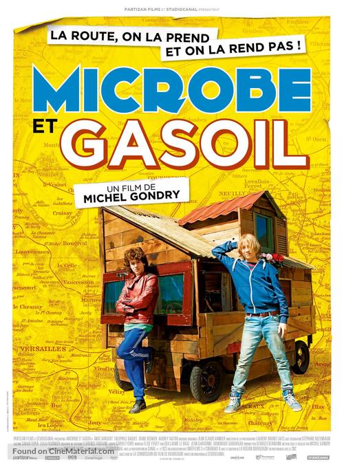 Microbe et Gasoil - French Movie Poster