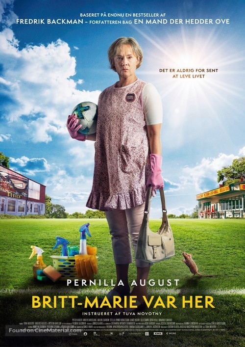 Britt-Marie var h&auml;r - Danish Movie Poster