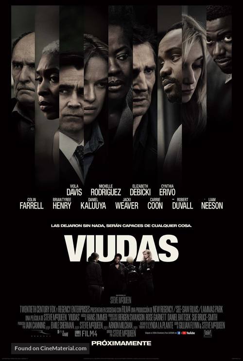 Widows - Mexican Movie Poster