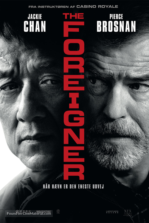 The Foreigner - Danish Movie Poster