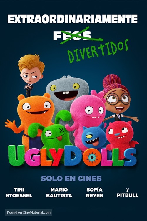 UglyDolls - Mexican Movie Cover