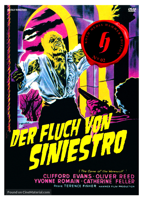 The Curse of the Werewolf - German Movie Cover