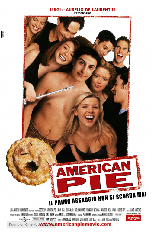 American Pie - Italian Movie Poster