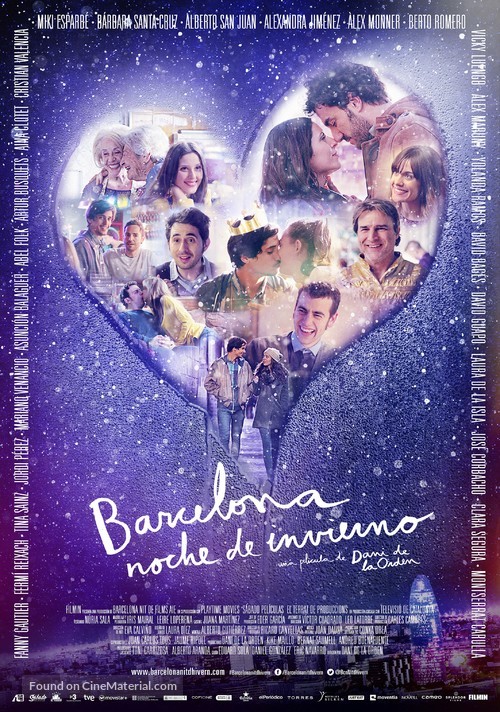 Barcelona, nit d&#039;hivern - Spanish Movie Poster