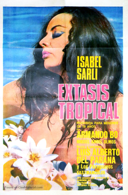 &Eacute;xtasis tropical - Argentinian Movie Poster