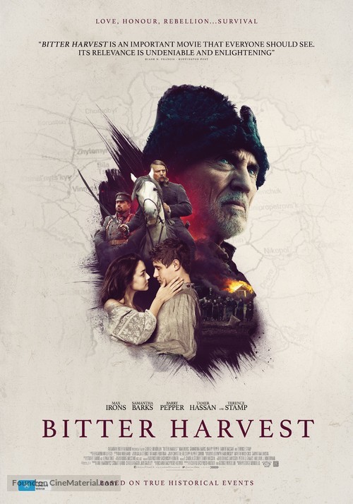 Bitter Harvest - Australian Movie Poster