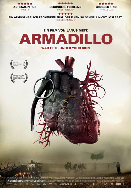 Armadillo - Swiss Movie Poster