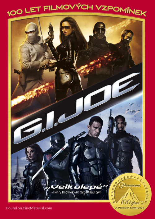 G.I. Joe: The Rise of Cobra - Czech DVD movie cover