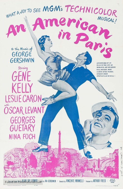 An American in Paris - Re-release movie poster