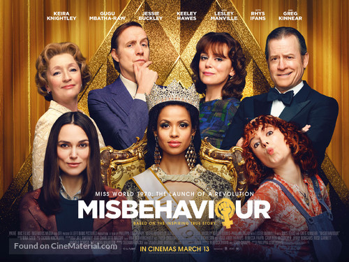 Misbehaviour - British Movie Poster