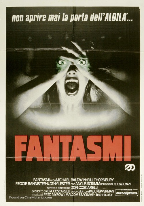 Phantasm - Italian Movie Poster