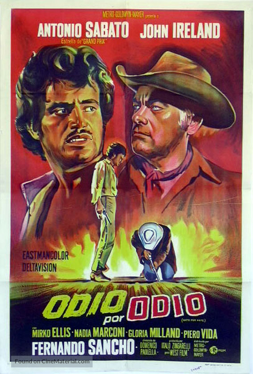Odio per odio - Spanish Movie Poster
