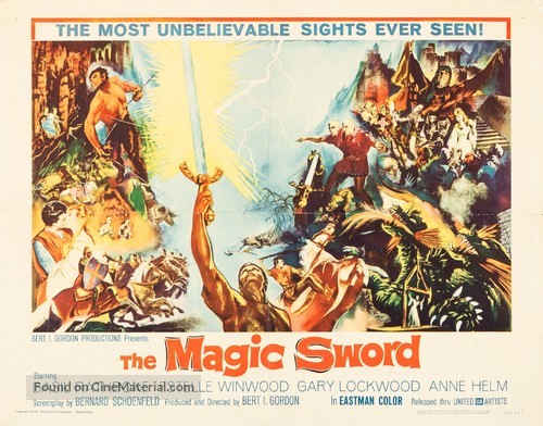 The Magic Sword - Movie Poster